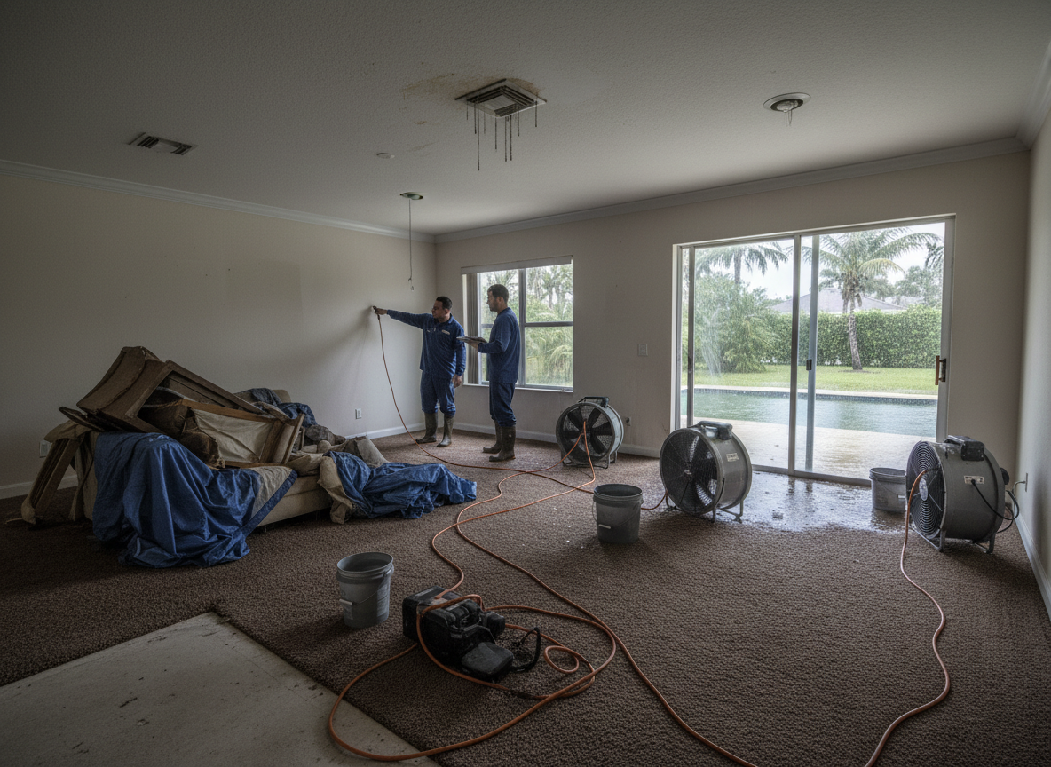 Why West Palm Beach Homes Stay Wet After a Storm